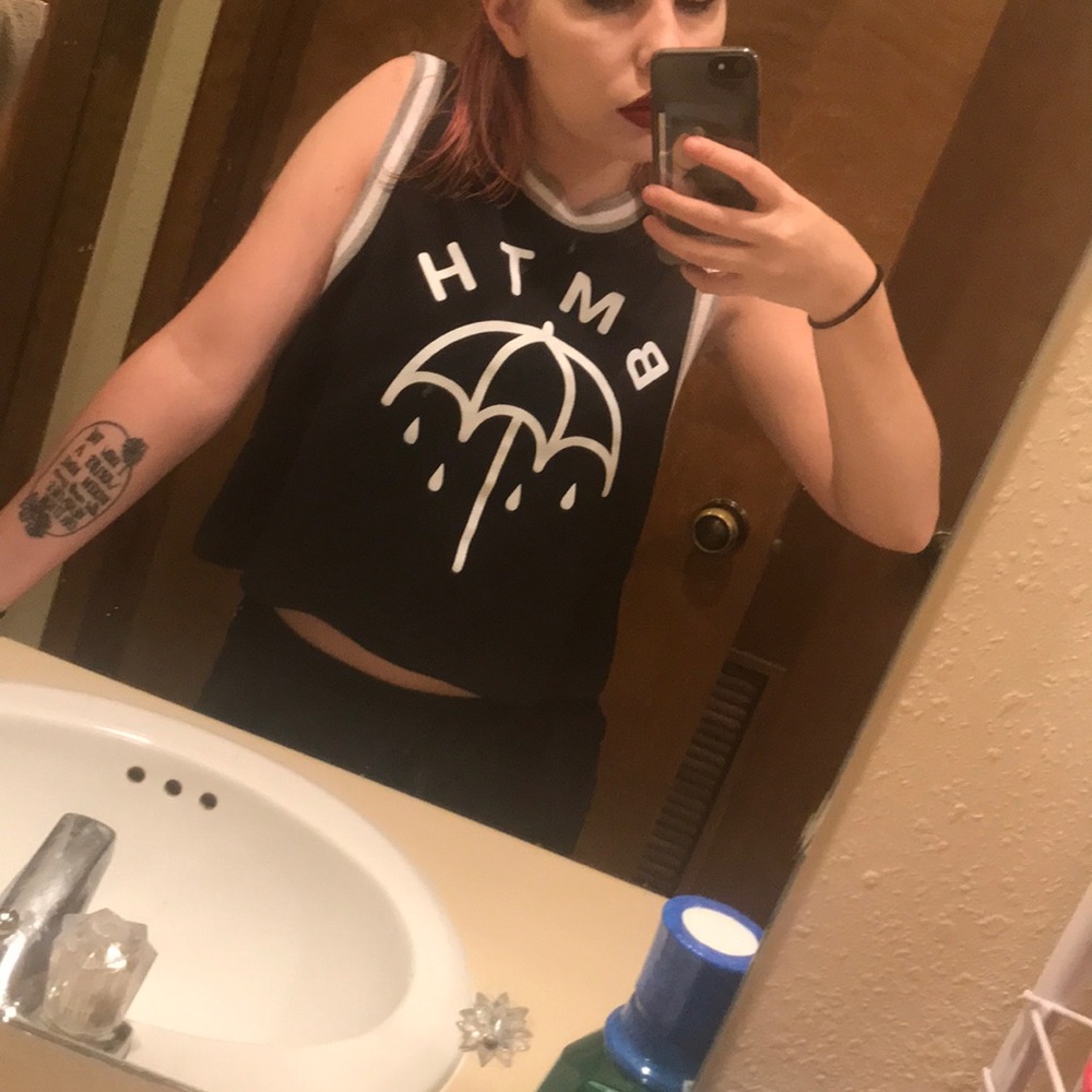 Bring me the horizon steel city basketball tank